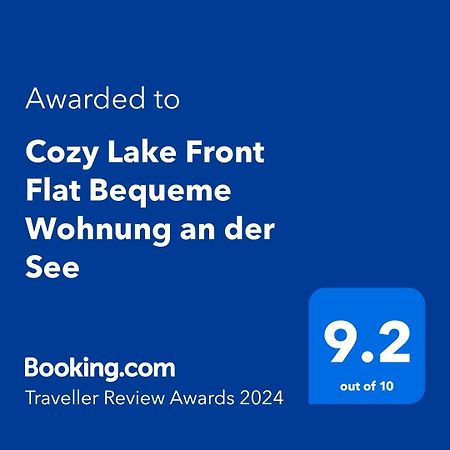 Cozy Lake Front Flat Bequeme Wohnung An Der See Pogradec Buitenkant foto