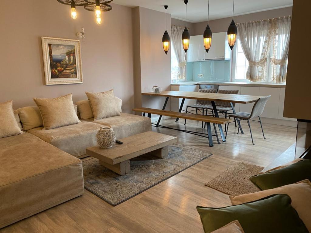 Cozy Lake Front Flat Bequeme Wohnung An Der See Pogradec Buitenkant foto
